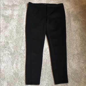 GAP black polyester stretch leggings - size 6